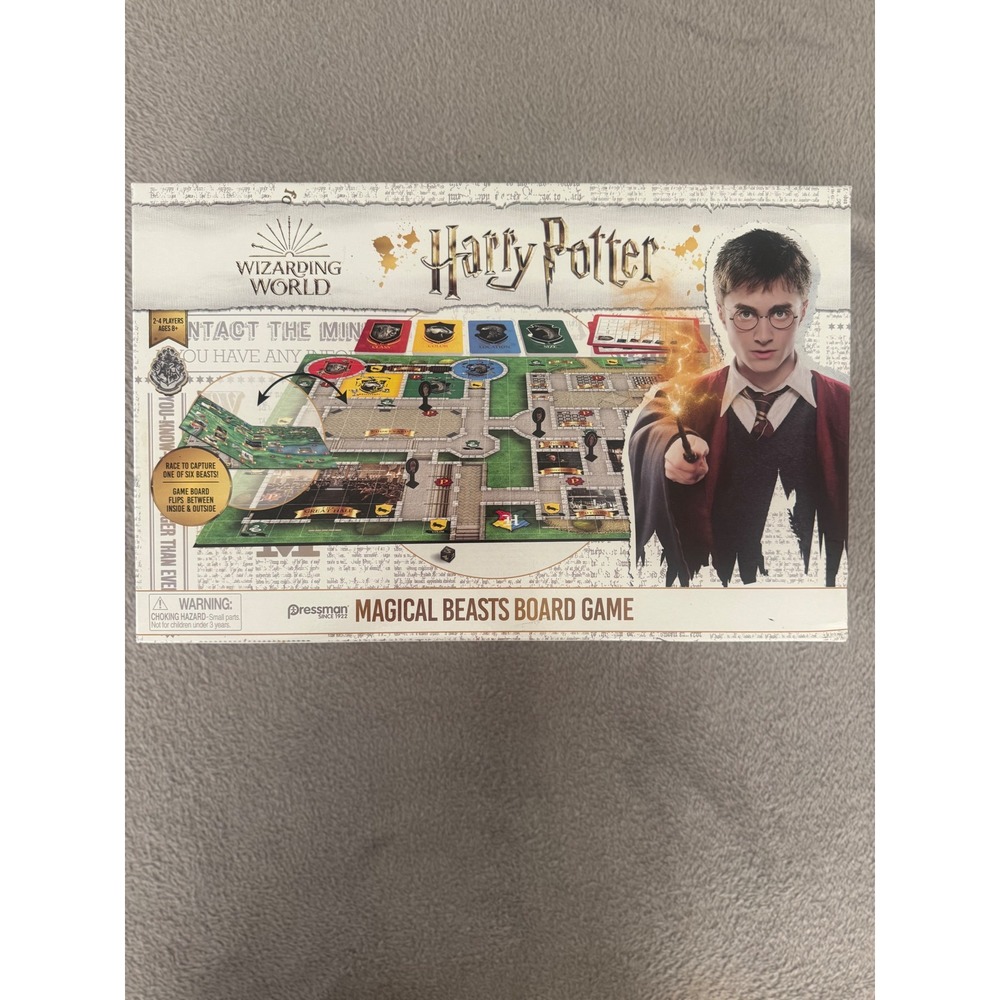 Harry Potter Magical Beasts Board Game Pressman Wizarding World 2-4 Players